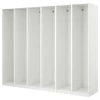 Каркас гардероба - IKEA PAX, 300x58x201 см, белый ПАКС ИКЕА