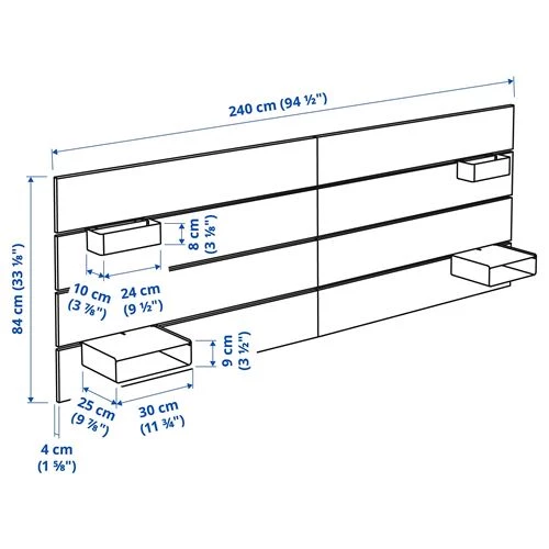 NORDLI изголовье ИКЕА (изображение №5)