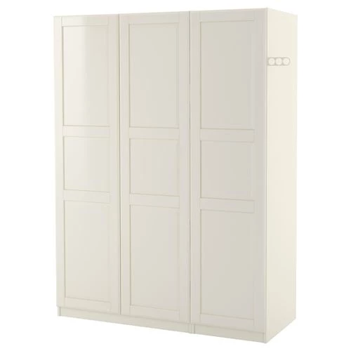 Гардероб - IKEA PAX/TYSSEDAL / ПАКС/ТИССЕДАЛЬ ИКЕА, 150x60x201 см, светло-бежевый (изображение №2)