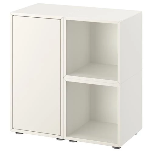 Комбинация для хранения - EKET IKEA/ЭКЕТ ИКЕА, 70x35x72 ,белый (изображение №1)