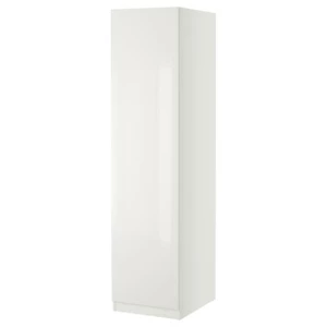 Платяной шкаф - IKEA PAX/FARDAL, 50x37x201 см, белый ПАКС/ФАРДАЛЬ ИКЕА