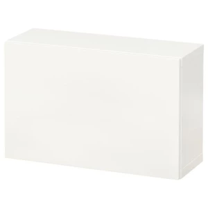 Навесной шкаф - IKEA BESTÅ/BESTA, 60x22x38 см, белый, БЕСТО ИКЕА