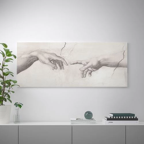 Картина в раме - IKEA BJÖRKSTA/BJORKSTA, 140х56 см, БЬЁРКСТА ИКЕА (изображение №2)