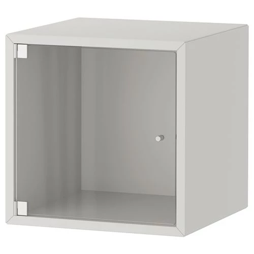 Настенный шкаф - EKET  IKEA/  ЭКЕТ ИКЕА,  35x35x35 см, серый (изображение №1)