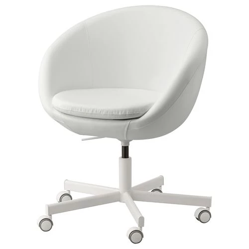 Офисный стул - IKEA SKRUVSTA, 69x69x86см, белый, СКУРВСТА ИКЕА (изображение №1)