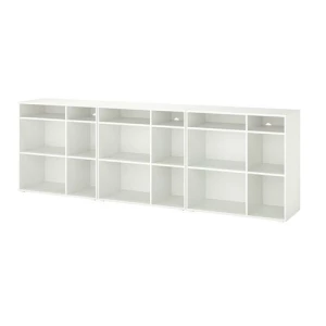 Открытый шкаф - VIHALS IKEA/ВИХАЛС ИКЕА, 37х90х286 см, белый
