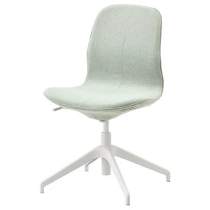 Офисный стул - IKEA LÅNGFJÄLL/LANGFJALL, 67x67x92см, серый, ЛОНГФЬЕЛЛЬ ИКЕА