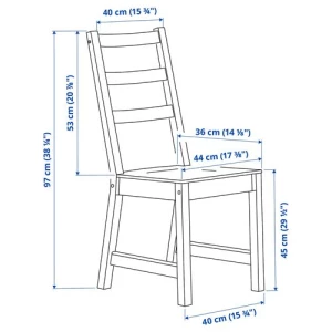 Раскладной кухонный стол - NORDVIKEN IKEA, 104х74 см, белый, НОРДВИКЕН ИКЕА