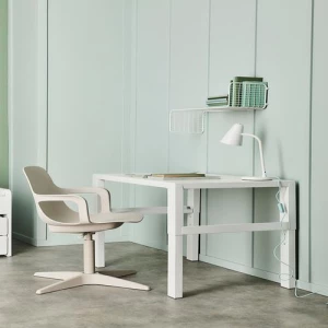 Стол детский - IKEA PÅHL/PAHL, 96x58 см, белый, ИКЕА