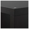 Стеллаж 8 ячеек с ящиками - IKEA KALLAX, 77х147 см, черный, КАЛЛАКС ИКЕА (изображение №8)