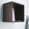 Настенный стеллаж - IKEA EKET. 35x25x35 см, темно-серый, ЭКЕТ ИКЕА (изображение №4)