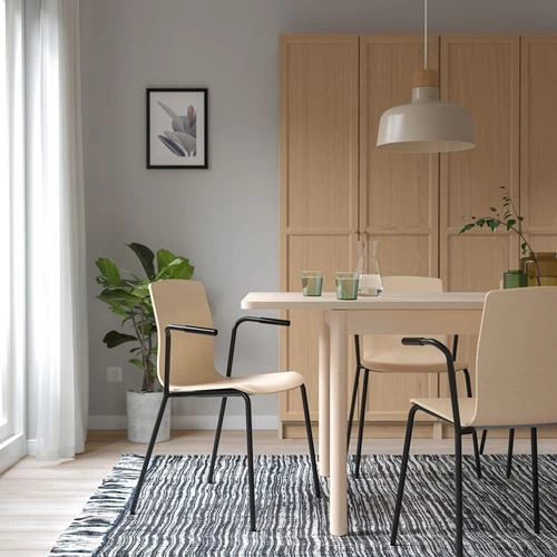 Офисный стул - IKEA LÄKTARE/LAKTARE, 55x50x86см, бежевый, ЛАКТАРЭ ИКЕА (изображение №10)