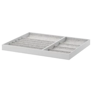 Вставка для выдвижного ящика - IKEA KOMPLEMENT, 75x58 см, серый КОМПЛИМЕНТ ИКЕА