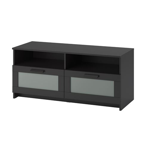 Тумба под ТВ - IKEA BRIMNES, 120х53 см, черный, БРИМНЭС/БРИМНЕС ИКЕА