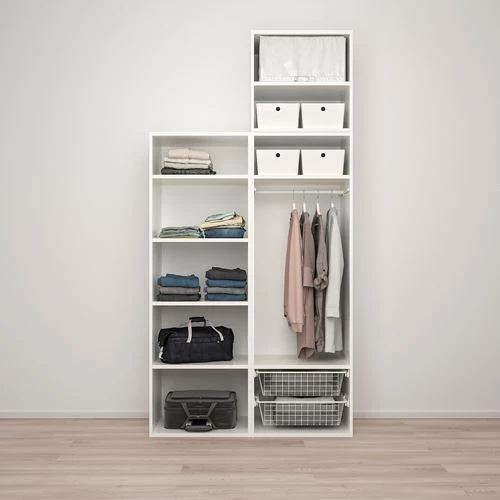 Платяной шкаф-PLATSA/FONNES/IKEA/ ПЛАТСА/ФОННЕС ИКЕА,120x57x251, белый (изображение №2)