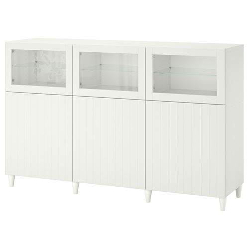 Комбинация для хранения - IKEA BESTÅ/BESTA/БЕСТА/БЕСТО ИКЕА, 180x42x112 см, белый