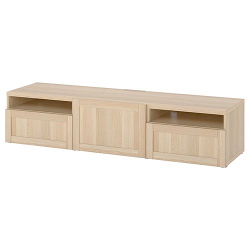 Тумба под ТВ - IKEA BESTÅ/BESTA, 180x42x39 см, коричневый, Бесто ИКЕА