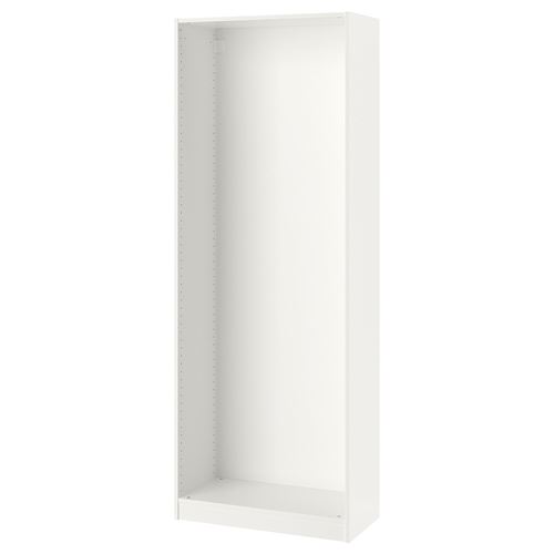 Каркас гардероба - IKEA PAX, 75x35x201 см, белый ПАКС ИКЕА
