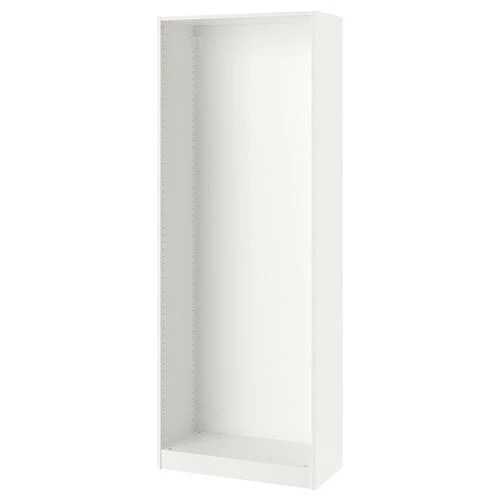 Каркас гардероба - IKEA PAX, 75x35x201 см, белый ПАКС ИКЕА (изображение №1)