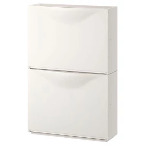 Обувница - IKEA TRONES, 39х18 см, белый, ТРОНЭС ИКЕА