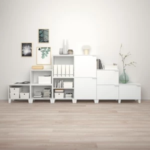 Платяной шкаф PLATSA/IKEA/ ПЛАТСА ИКЕА,360x42x133, белый