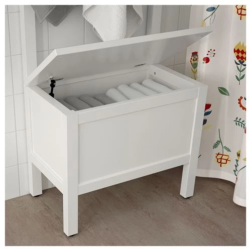 HEMNES скамья для хранения и вешалка для полотенец (изображение №3)