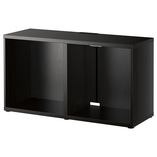 Каркас тумбы под ТВ - IKEA BESTÅ/BESTA, 120x40x64 см, черный, Беста/Бесто ИКЕА