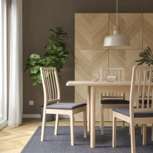 Стул - IKEA EKEDALEN, под беленый дуб/темно-серый, ЭКЕДАЛЕН ИКЕА