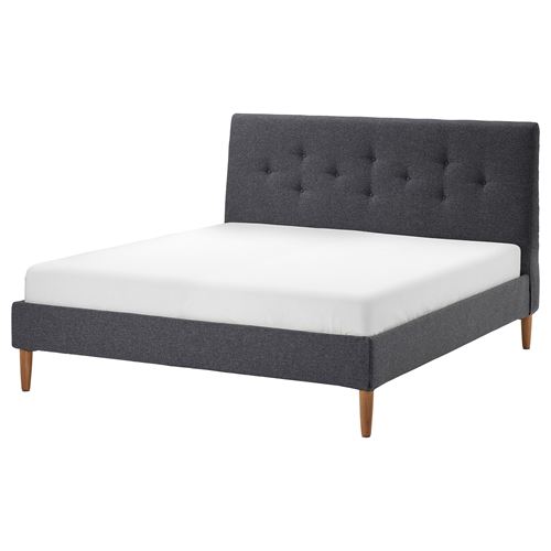 Кровать - IDANÄS /IDANАS IKEA/ ИДАНЭС  ИКЕА, 180x200 см, черный