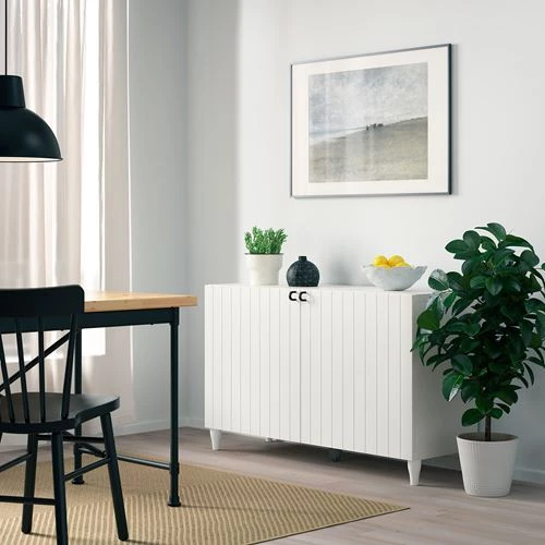 Комбинация для хранения - IKEA BESTÅ/BESTA /Беста/Бесто ИКЕА, 120x42x74 см, белый, (изображение №5)