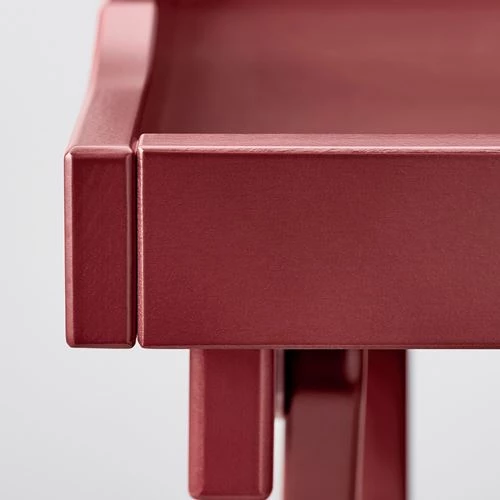 Стол сервировочный - IKEA MARYD/ИКЕА МАРЮД, 58х38х58 см, темно-красный (изображение №6)