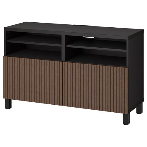 Тумба под ТВ - IKEA BESTÅ/BESTA, 120x42x74 см, коричневый, Бесто ИКЕА