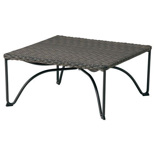 Садовый табурет - IKEA JUTHOLMEN/ЮТХОЛЬМЕН ИКЕА 65х65х31 см , ротанг черный/серый