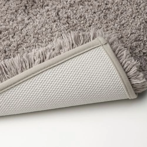 Коврик для ванной - IKEA ALMTJÄRN/ALMTJARN, 120х60 см, серый, АЛЬМТЬЕРН ИКЕА (изображение №3)