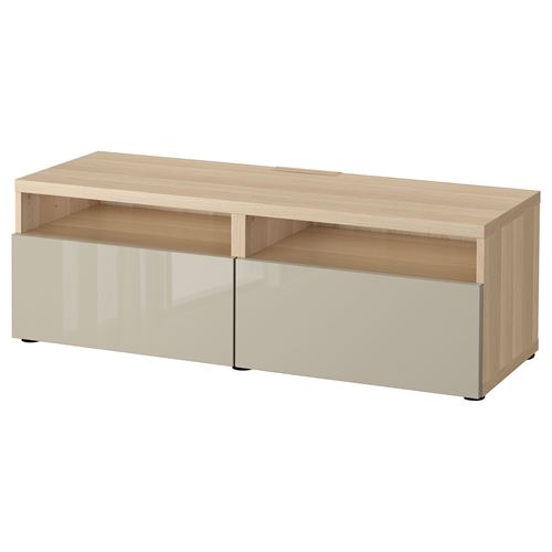 Тумба под ТВ - IKEA BESTÅ/BESTA, 120x42x39 см, коричневый, Бесто ИКЕА