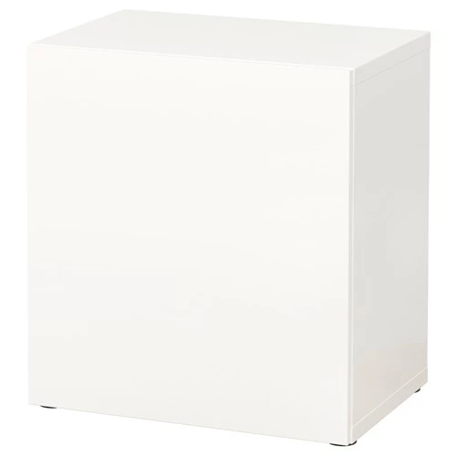 Шкаф - IKEA BESTÅ/BESTA/ Бесто ИКЕА, 60x40x64 см, белый (изображение №1)