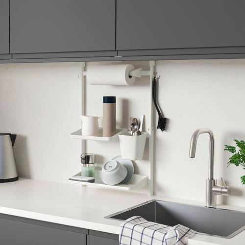 Кухонный органайзер - IKEA SUNNERSTA, 45х45-65 см, белый, СУННЕРСТА ИКЕА (изображение №2)