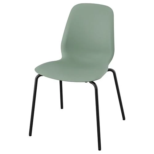 Стул - IKEA LIDАS/SEFAST/LIDAS, 87х52х50 см, зеленый/черный, ИКЕА (изображение №1)