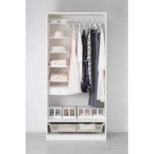 Гардероб - IKEA PAX/BERGSBO/ПАКС/БЕРГСБУ ИКЕА, 100x60x201 см, белый