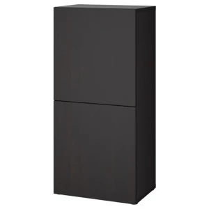 Шкаф - IKEA BESTÅ/BESTA/ Бесто ИКЕА, 60x42x129 см, черный