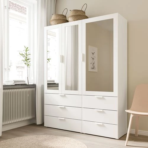 Дверь - RIDABU  IKEA/ РИДАБУ ИКЕА, 40x120 см, белый (изображение №2)