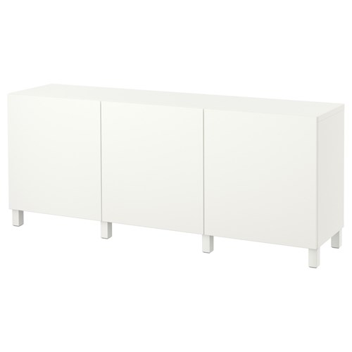 Комбинация для хранения - IKEA BESTÅ/BESTA/БЕСТА/БЕСТО ИКЕА, 180x40x74 см, белый,