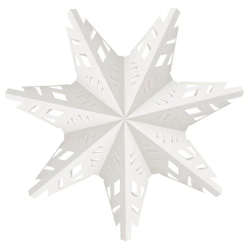 Абажур - IKEA STRÅLA/STRALA/СТРОЛА ИКЕА, 48 см, белый (изображение №1)