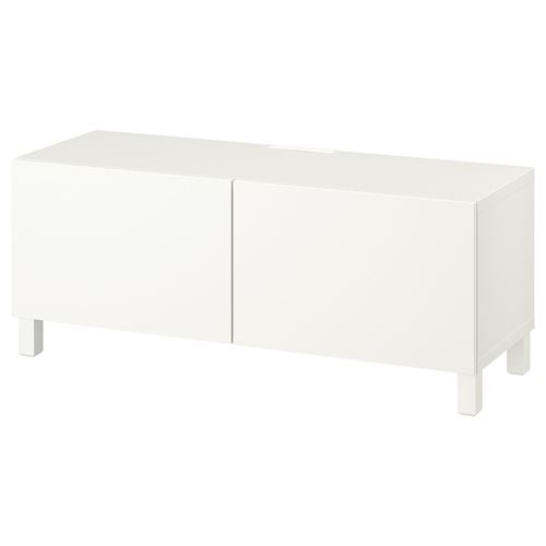 Тумба под ТВ - IKEA BESTÅ/BESTA, 120x42x48 см, белый, Бесто ИКЕА