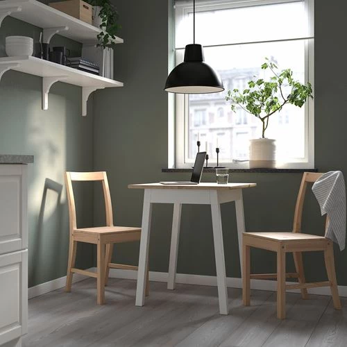 Обеденный набор - PINNTORP  IKEA/  ПИННТОРП  ИКЕА,  65 см, под беленый дуб (изображение №2)