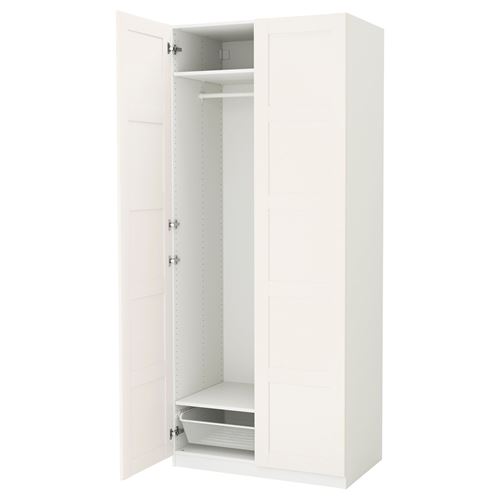 Гардероб - IKEA PAX/BERGSBO/ПАКС/БЕРГСБУ ИКЕА, 100x60x236 см, белый