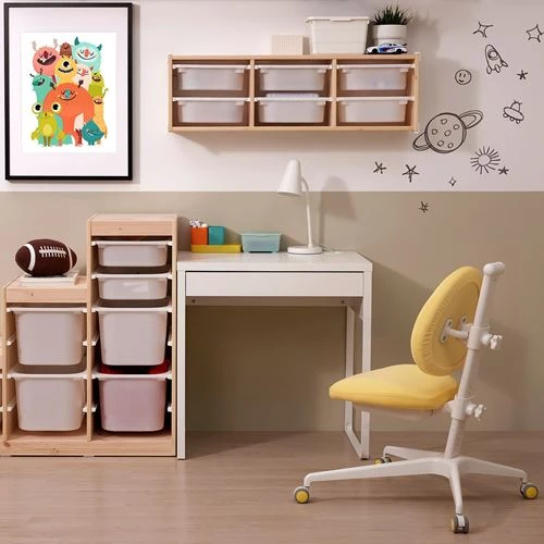 Детский стол и стул - IKEA MICKE/DAGNAR, белый, Микке/Дагнар ИКЕА (изображение №2)
