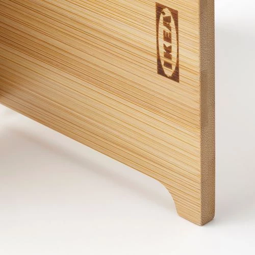 Подставка под кувшин - IKEA ÖGONTRÖST/OGONTROST, 22х22х14 см, бамбук, ОГОНСТРЁТ ИКЕА (изображение №4)