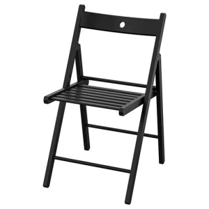 Складной стул - ИКЕА FRÖSVI , 44х77х51 см, черный, ФРОСВИ ИКЕА