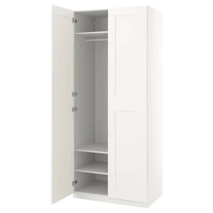 Гардероб - IKEA PAX/GRIMO/ПАКС/ГРИМО ИКЕА, 100x60x236 см, белый